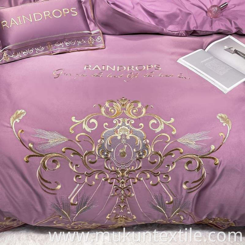  Cotton Embroidery Bedding Set